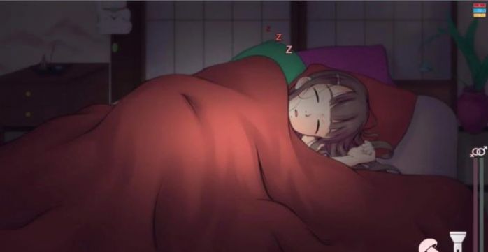 沉睡的妹妹官网夜色插画截图